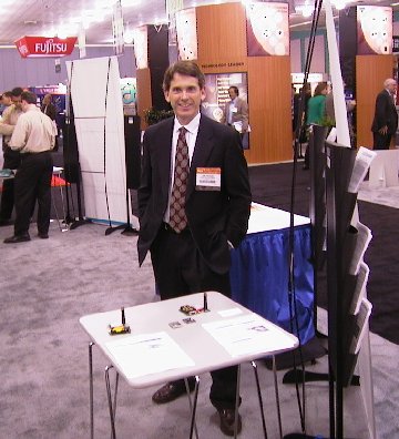 Jim Pearce at the Trade Show